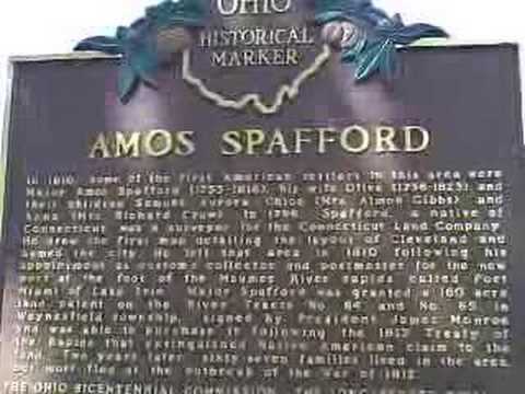 Ohio Marker - Amos Spafford (Perrysburg, OH)