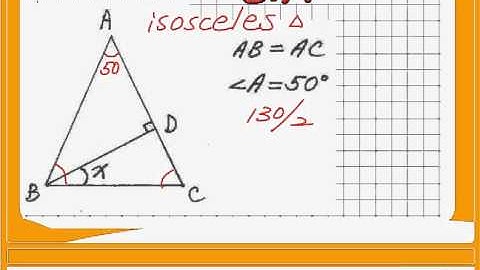 Geometry   Angles on the Isosceles Triangle   SAT 15