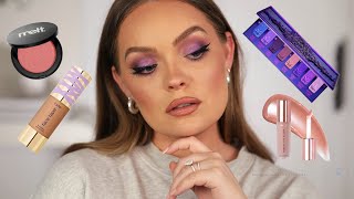 TESTING NEW MAKEUP GRWM + Q&A - Rainy Day Slay Makeup Tutorial Spring 2024