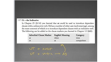 Shelmerdine Intro to Latin Chapter 32a - the Supine & Ut plus the Indicative
