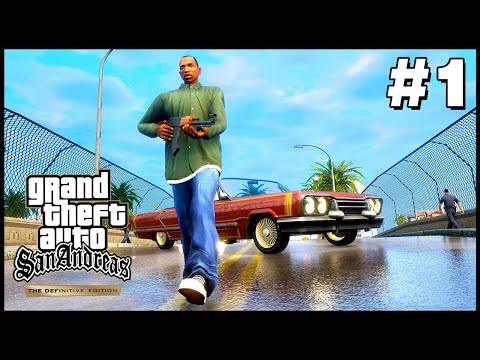 ВОЗВРАЩЕНИЕ НА ГРУВ СТРИТ!! - GTA San Andreas: Definitive Edition Прохождение на 100 (Часть 1)