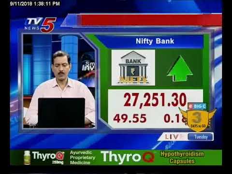trading screen 11th Sep 2018 TV5 News Smart Investor