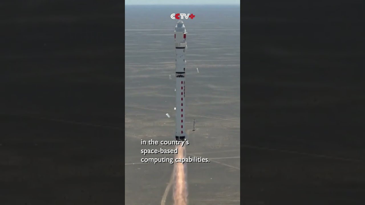 China Launches Space Computing Satellite Constellation