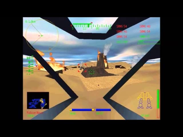 Mechwarrior 2 Gameplay - Windows 7 64 Bit
