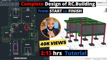 How to Design a Reinforced Concrete Building with Protastructure - Beginner to Advance​