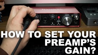 How To Set Your Microphone's Gain / Level for Beginners (FAQ Series)