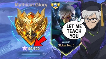 MY LAST GUSION MATCH BEFORE IMMORTAL + SOLO RANK TIPS & TRICKS