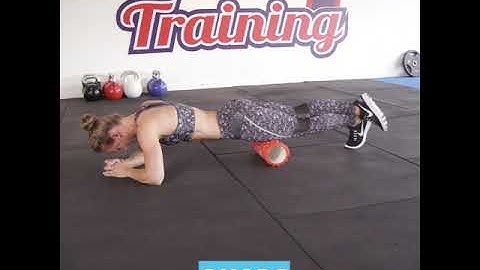 How to foam roll your glutes, quads and IT band