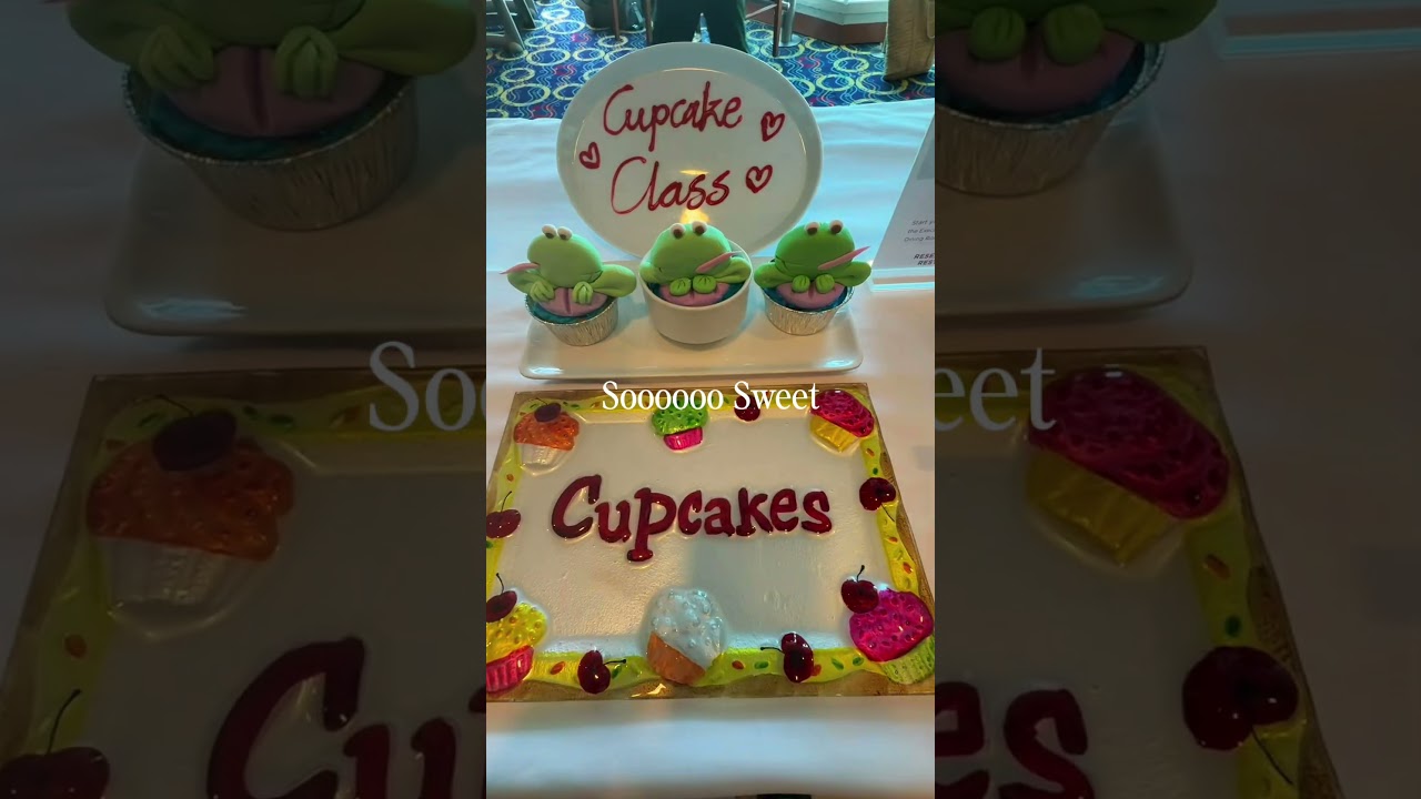 Royal Caribbean Cruise Activities: Candy Sushi, Cupcakes & Pretzels! 🍬🧁🥨