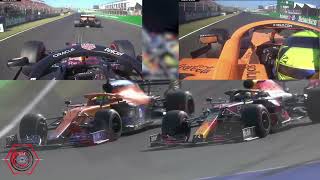 Checo vs Norris and post race INTERVIEW 2021 Dutch Grand Prix