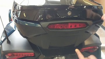 How To Remove A Rear Luggage Storage Container On A 2020 Can-Am Spyder RT
