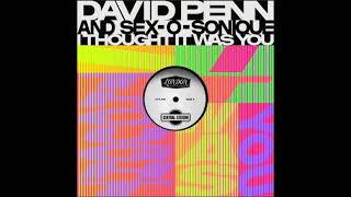 David Penn, Sex O Sonique - I Thought It Was You (Central Station Records) Resimi