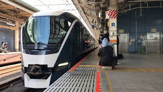 特急サフィール踊り子1号 新型車両 E261系 東京駅発車