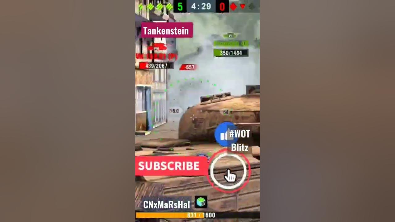 TANKENSTEIN #shorts #wot #blitz #gameplay #world #cnxmarshal