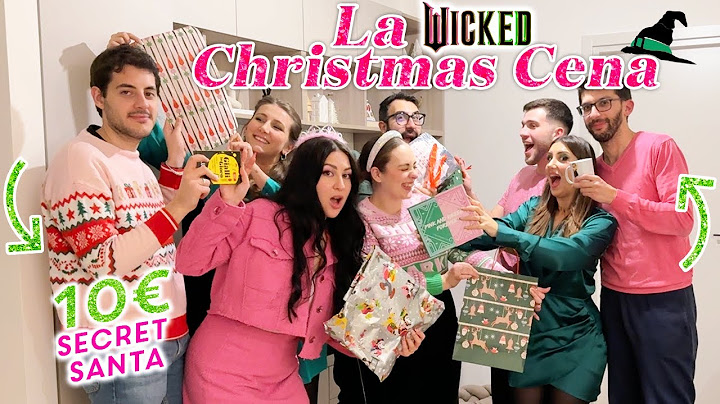 SCAMBIO REGALI + PROPOSTA !!! 💍 SECRET SANTA & LA CHRISTMAS CENA 2024 🎁 tema: WICKED 💚💗