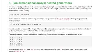 Snakify L9 Theory Part5 Nested Generators