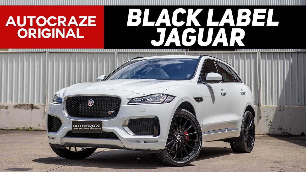 Black Label Jaguar Jaguar F Pace Wheels Tyres
