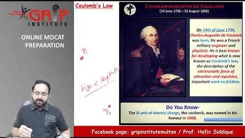 FSC MDCAT physics Lecture #1 COULOMB