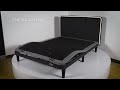 Smart adjustable bed at touch of modern