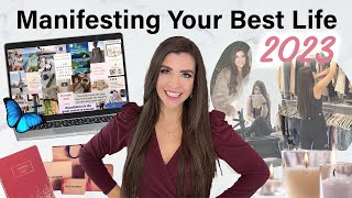 HOW TO MAKE 2023 YOUR BEST YEAR EVER | Vision Board, Intention Setting, Journaling \& New Year Goals!