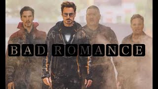 Marvel Bad Romance Fan Edit