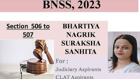 Irregularities in proceedings| Section 506 to 507| BNSS| By CA Anjali #judiciary #llb #clat #nlu