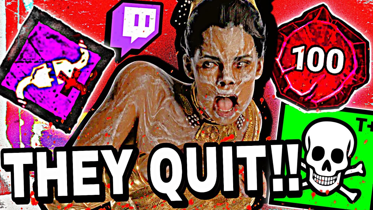RANK 1 HAG Makes SWEATY SURVIVORS QUIT!! | Dead by Daylight - YouTube