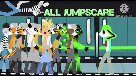 Roblox piggy book 2 all jumpscare (Stickman animation)