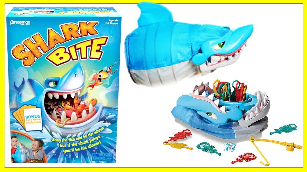 Pressman Toy Shark Bite Game, Board Games, Baby & Toys