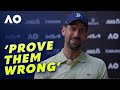 Djokovic uses the doubters as motivation to win! | AO 2026 | Wide World of Sports