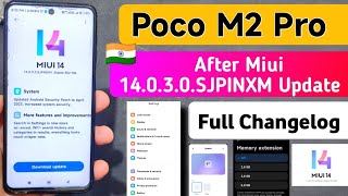 India - Poco M2 Pro After Miui 14.0.3.0 Update Full Changelog & Top Features