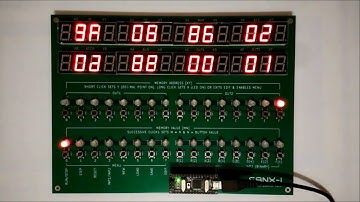 SANX-I microcomputer: TRAINER BOARD