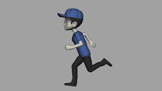 3D Animation Exercise Run And Jump | kapoorrvishal
