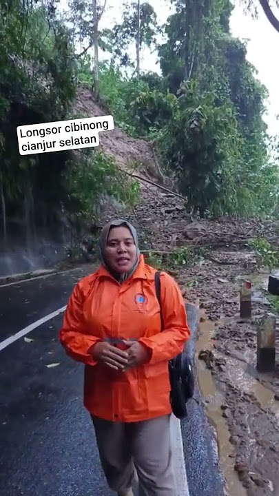 Longsor cibinong cianjur selatan #longsor #cianjur