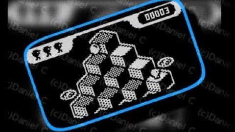 Tiny-Bert  like Q-bert classic game for attiny85 , arduboy , arduino and esp8266 / esp8285