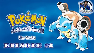 Pokémon Blue Walkthrough - Part 1 - Selecting My Starter - Grinding up levels & Viridian Forest!!!