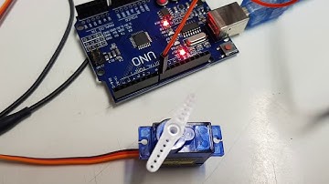 การควบคุม servo motor ด้วย Arduino UNO R3 45-135 องศา