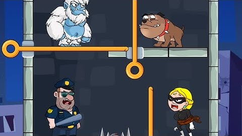 Prison Escape Pin Pull The Pin Rescue Girl New Gameplay Puzzle Game