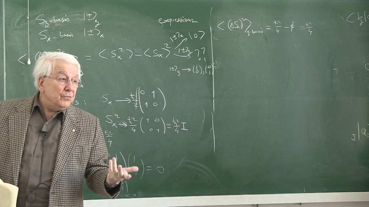 Quantum Mechanics 1 - Week 4 | Lecture 3 - YouTube