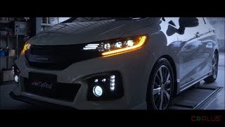 2013+ Honda FIT LED Headlights (Sequential) ホンダフィット/JAZZ ヘッドランプ｜COPLUS × JW OPTICAL 本田飛度流水頭燈