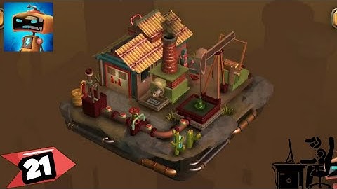 Tiny robots Recharged | level 21| gameplay walkthrough