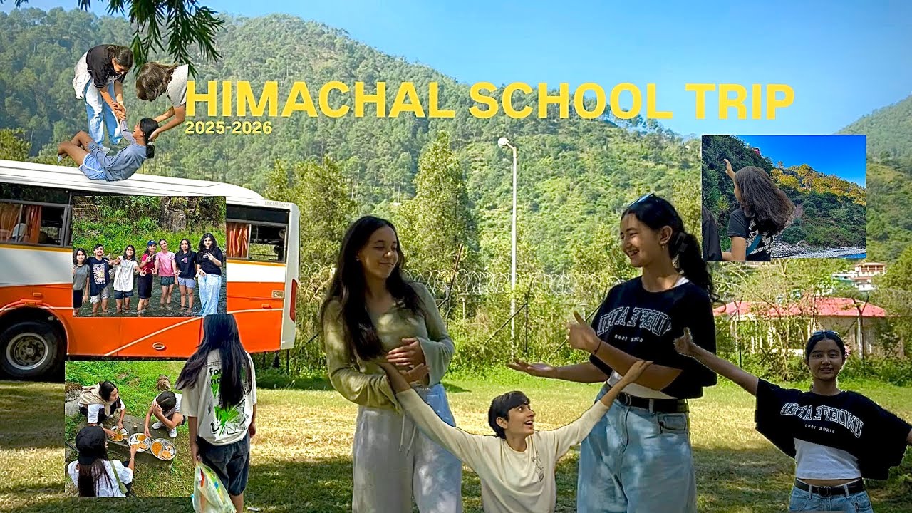 TRIP TO HIMACHAL (Chail) || School Trip 🐰💗