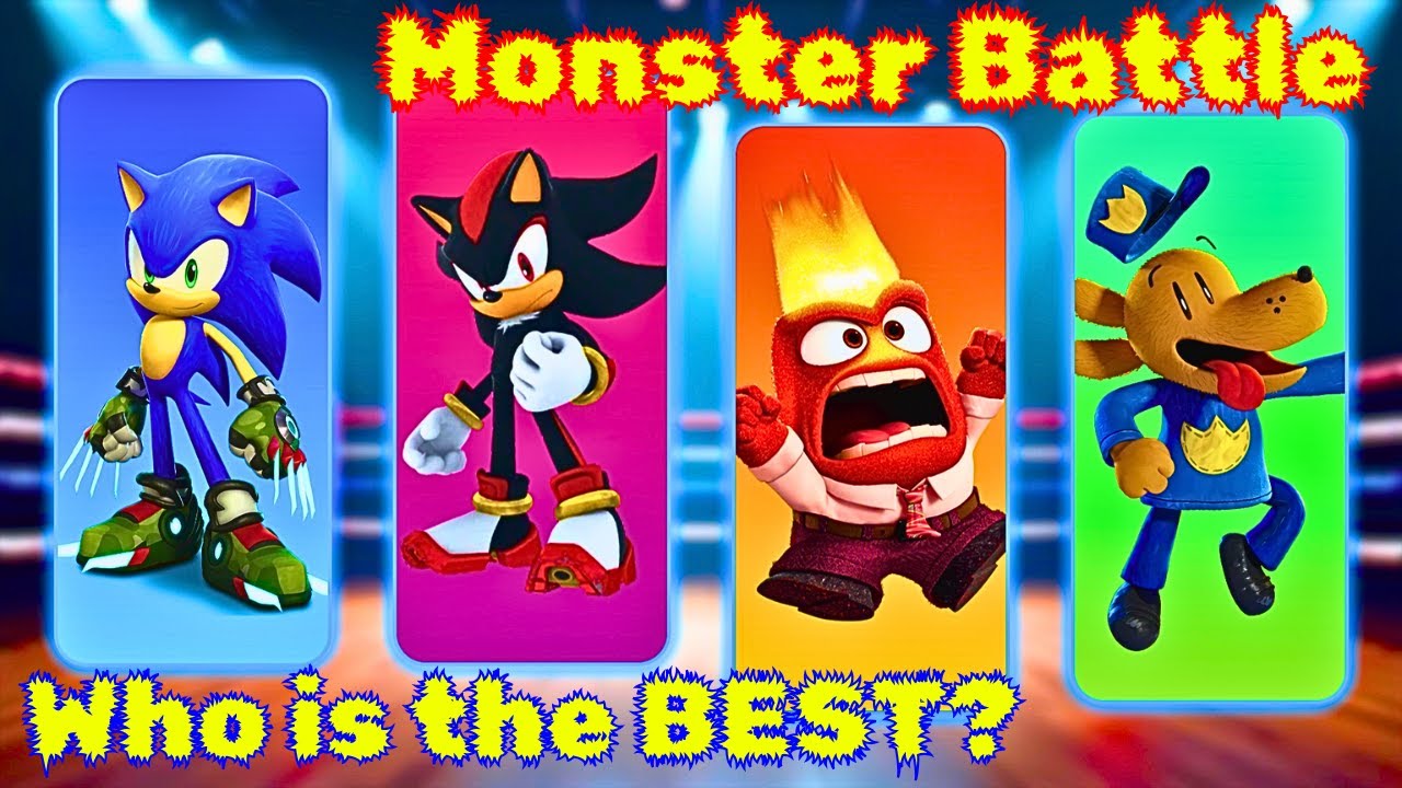 🔥 SONIC PRIME vs SHADOW vs INSIDE OUT 2 vs DOG MAN! 💥 Who Wins the Ultimate Battle?