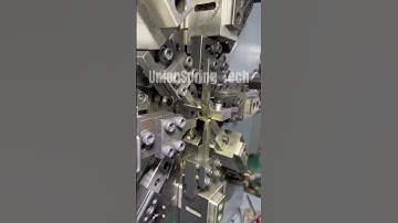 #UnionSpring_Tech #waves #springs #machinery #cnc #machine #forming #flatwire #auto #equipment