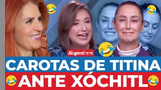 😂 El ROSTRO TRAICIONA a SHEINBAUM en el TERCER DEBATE PRESIDENCIAL: XÓCHITL puso FURIOSA a CLAUDIA