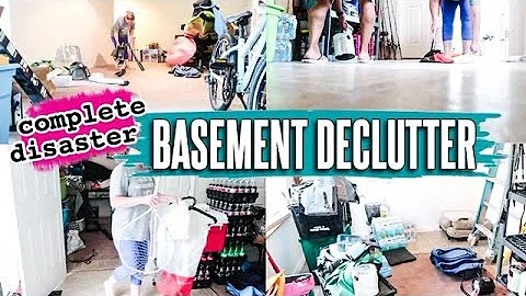 **NEW** EXTREME CLEAN AND DECLUTTER WITH ME | BASEMENT CLEAN OUT
