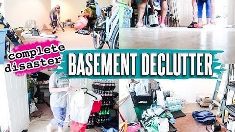 **NEW** EXTREME CLEAN AND DECLUTTER WITH ME | BASEMENT CLEAN OUT