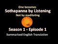 Path to nibbhana  season 1  episode 1   basic understanding of buddhism  discourse 05 mar 2020