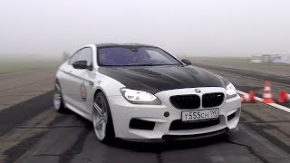 BMW M6 F13 RS800 PP-PERFORMANCE - REVS & DRAG RACE!