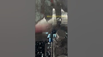 18mm monster cut on #swift #lathe #big chips #turning #lathemachine #turningvideos #swiftengland